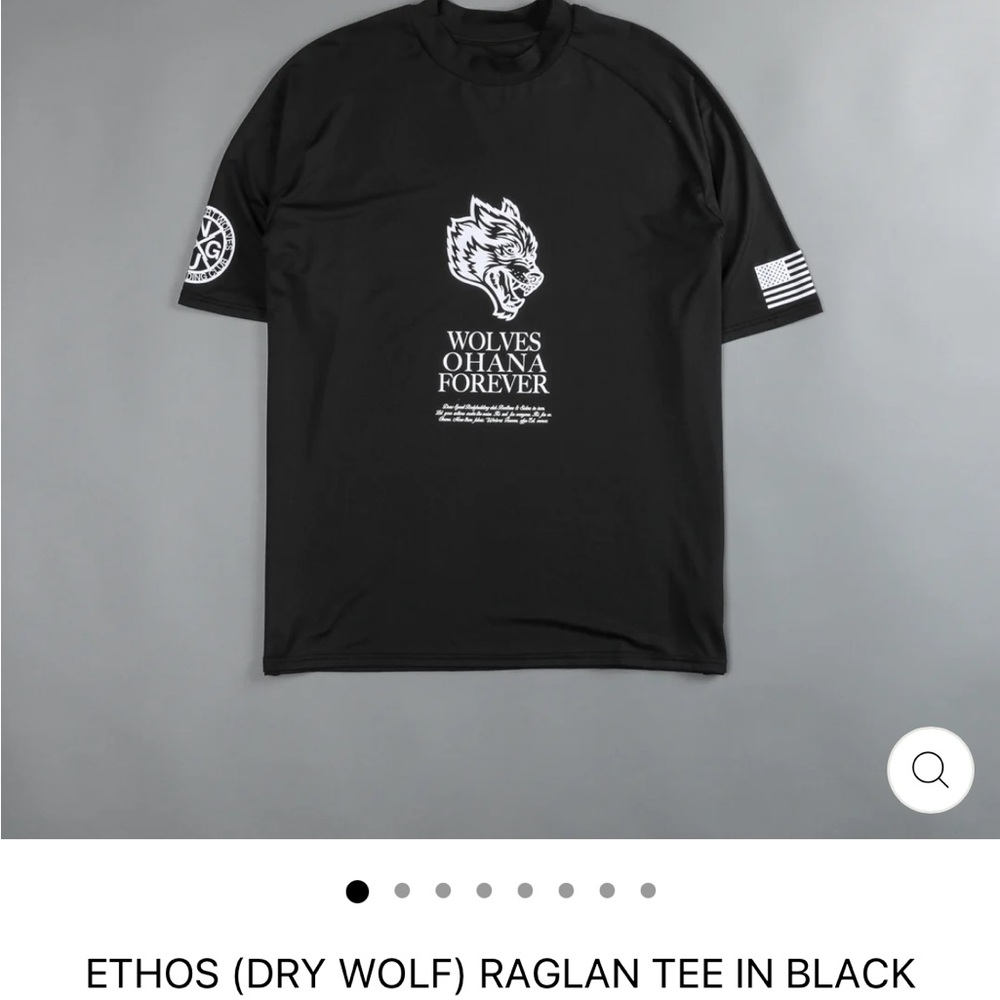 DarcSport ETHOS (dry wolf) raglan tee